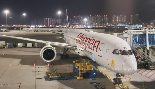 エチオピア航空を初めて利用してみました